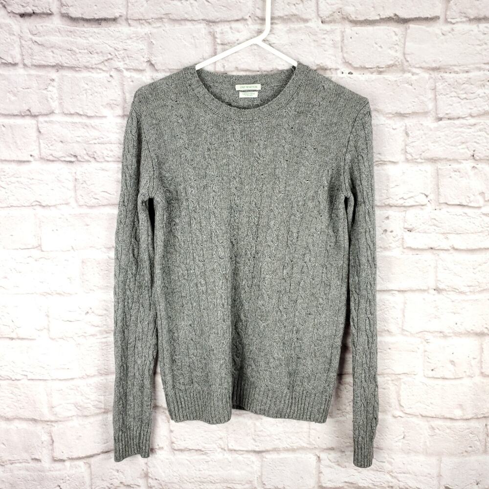 Stile Benetton medium cashmere blend sweater grey